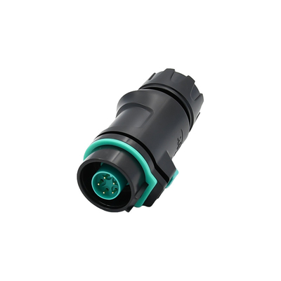 qualidade  K16 Male 5 Pin Waterproof Circular Connector 6.5mm Cable fábrica