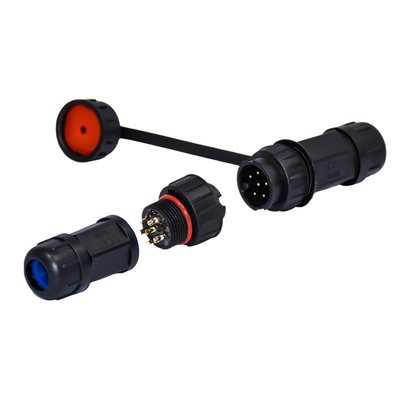 qualidade  Waterproof Wiring Harness Connector M19 M20 Outdoor Power Male Female For LED Cable fábrica