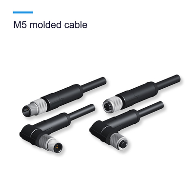 Conector impermeável 4 Pin Cable Circular Electrical For do fio de M5 M16 M8 M12 automotivo