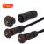 Rigoal 2 3 4 5 do ar livre impermeável do conector da montagem do painel do Pin M19 conector industrial do diodo emissor de luz