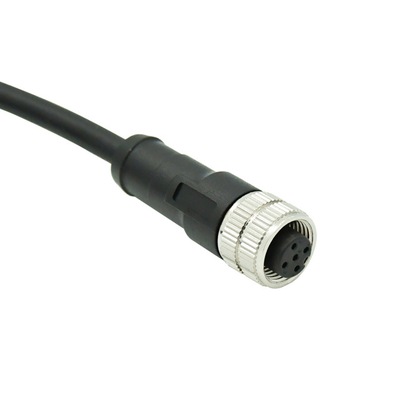 Cotovelo do conector de IP68/IP67 M12/reto impermeáveis um B D X S T K L M Coded Cable