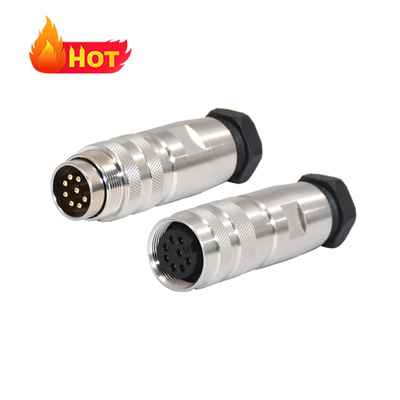 Conector circular M16 de alto desempenho com classificação IP67 e classificação de tensão 500V