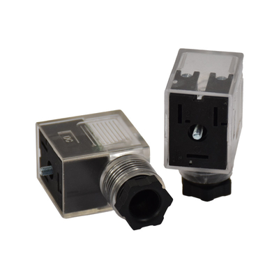 Válvula solenoide de automação industrial tipo B Intervalo de temperatura do conector 0-120C 0,2kg