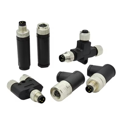 Conector à prova d'água para automóveis de 8 pines M8 A B D Codificação