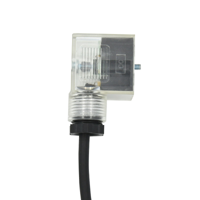 Nível de proteção IP67 Acoplamento de válvulas de solenoide para tensão de 24 V em aplicações industriais