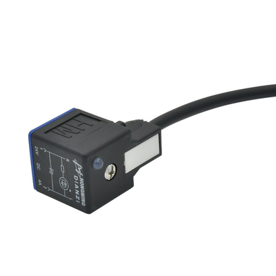 Nível de proteção IP67 Acoplamento de válvulas de solenoide para tensão de 24 V em aplicações industriais