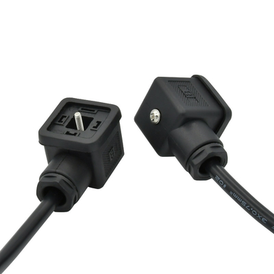 Nível de proteção IP67 Acoplamento de válvulas de solenoide para tensão de 24 V em aplicações industriais
