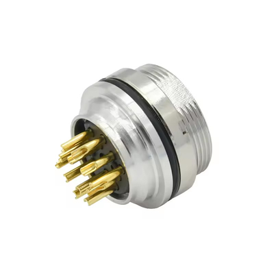 Conector retangular de cabo de carga pesada com saída IP67/IP68