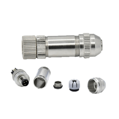 Adaptador de conector de sensores M8 codificado A/B/D para conexões rápidas e seguras