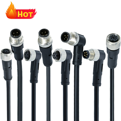 Conectores automóveis à prova d'água Pins 3 4 5 6 8 12 17 Conector Tensão nominal 250V