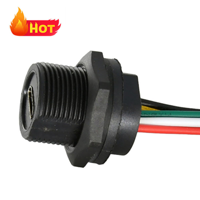 IP65/IP67 Conector de cabo à prova d'água personalizável