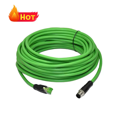 4 cabos de adaptador de alfinetes com revestimento de contato Au e excelente resistência ao desgaste