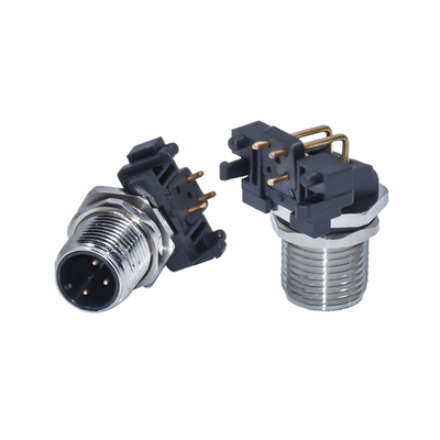 M12 Conector à prova d'água 3-17 Pins Homem Fêmea IP67 IP68 DIN