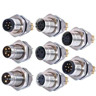 Rigoal M8 Conector Aviação impermeável IP67/IP68 3-8 Pin 250V