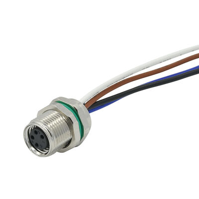 M8 Mini Conector Metálico de 4 pinos