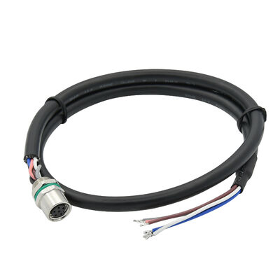 M8 Mini Conector Metálico de 4 pinos