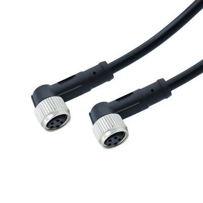 Rigoal Manufacturing M8 Conector à prova d'água Código A 8 pin Industrial Automotive LED Iluminação Conector externo