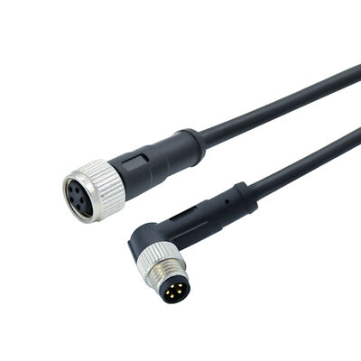 Rigoal Manufacturing M8 Conector à prova d'água Código A 8 pin Industrial Automotive LED Iluminação Conector externo