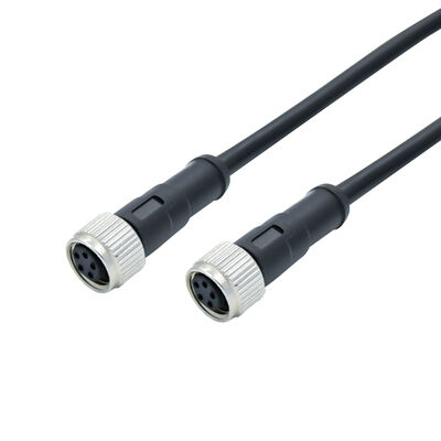 Rigoal Manufacturing M8 Conector à prova d'água Código A 8 pin Industrial Automotive LED Iluminação Conector externo