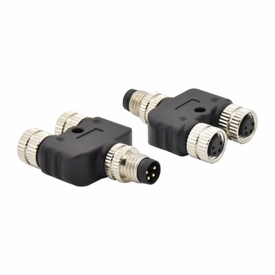 Rigoal Y Tipo 34568pin M8 Conector à prova d'água cabeçalho do soquete ABD Port Conector masculino e feminino IP68 fábrica
