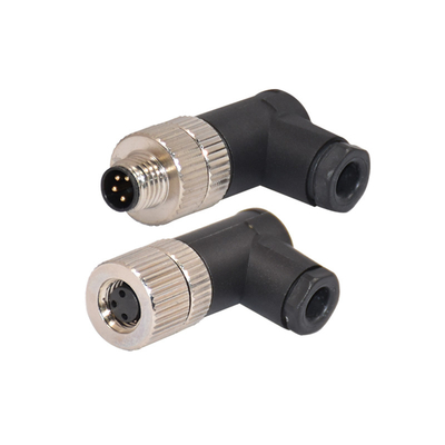 Conector fêmea impermeável reto do sensor do conjunto 3pin M8 para máquinas da automatização