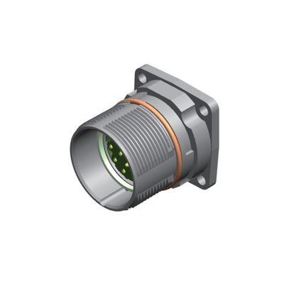 O conector impermeável IP67 de NBR FKM M23 solda o soquete fêmea para a automatização